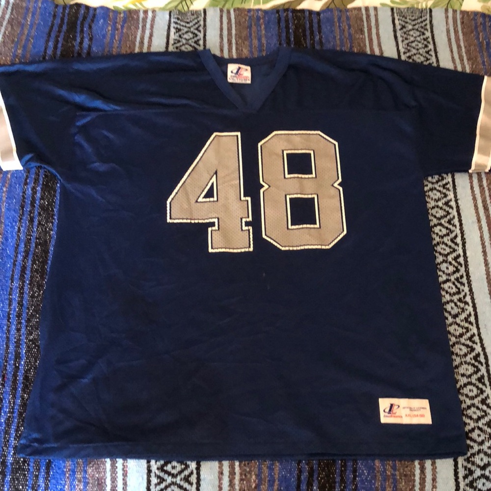 Vintage 90s Dallas Cowboys Daryl “Moose” Johnston Jersey - Picture 3 of 16